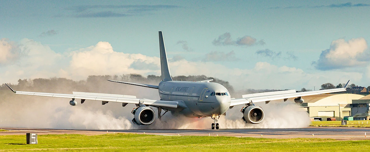 Airbus A330MRTTRAF Voyager. Copyright: MoD Crown. Foto: Airbus